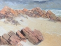0947 Beach rocks