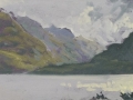 Storm over NZ lake